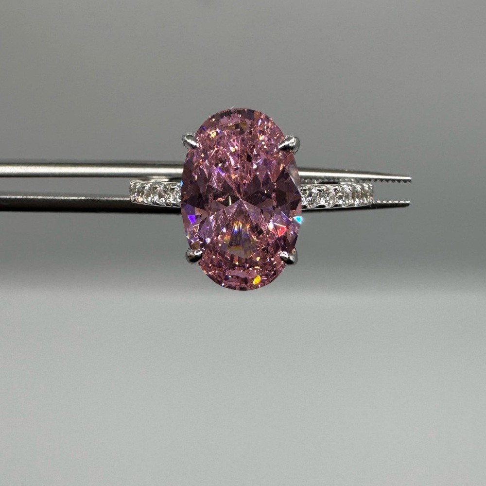 3ct Oval Sapphire Ring - Picture 12 of 14